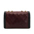 VINTAGE CHANEL MATELASSE CHAIN SHOULDER BAG BORDEAUX BLACK LAMB SKIN GOLD HARDWARE 90310341 - PURPOSE