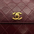 VINTAGE CHANEL MATELASSE CHAIN SHOULDER BAG BORDEAUX BLACK LAMB SKIN GOLD HARDWARE 90310341 - PURPOSE