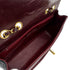 VINTAGE CHANEL MATELASSE CHAIN SHOULDER BAG BORDEAUX BLACK LAMB SKIN GOLD HARDWARE 90310341 - PURPOSE