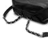 VINTAGE CHANEL COCOMARK CHAIN BACKPACK BLACK LAMB SKIN SILVER HARDWARE 90310343 - PURPOSE