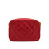 CHANEL VINTAGE COCO BALL MATELASSE BIJOU CHAIN SHOULDER BAG FRINGE RED LAMB SKIN 90310344 - PURPOSE