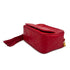 CHANEL VINTAGE COCO BALL MATELASSE BIJOU CHAIN SHOULDER BAG FRINGE RED LAMB SKIN 90310344 - PURPOSE
