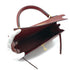 HERMES KELLY 28 SELLIER ROUGE H COUCHVEL HAND SHOULDER BAG 1998 SQUARE B GOLD HARDWARE 90310830 - PURPOSE