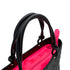 CHANEL CAMBON LINE COCOMARK TOTE BAG BLACK PINK ENAMEL LEATHER 90310831 - PURPOSE