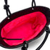 CHANEL CAMBON LINE COCOMARK TOTE BAG BLACK PINK ENAMEL LEATHER 90310831 - PURPOSE