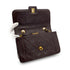VINTAGE CHANEL MATELASSE CHAIN SHOULDER BAG BROWN LAMB SKIN GOLD HARDWARE 90310836 - PURPOSE