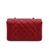 VINTAGE CHANEL DIANA SMALL CHAIN SHOULDER BAG RED CAVIAR SKIN GOLD HARDWARE 90310837