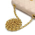 VINTAGE CHANEL MATELASSE HALF MOON BIJOU CHAIN SHOULDER BAG PINK BEIGE LAMB SKIN GOLD HARDWARE 90310838