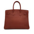 HERMES BIRKIN 35 BRICK TOGO HAND BAG 2004 SQUARE H GOLD HARDWARE 90311047 - PURPOSE