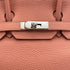 HERMES BIRKIN 30 ROSY TAURILLON CLEMENCE HAND BAG 2013 SQUARE Q PALLADIUM HARDWARE 90311053 - PURPOSE