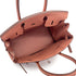 HERMES BIRKIN 30 ROSY TAURILLON CLEMENCE HAND BAG 2013 SQUARE Q PALLADIUM HARDWARE 90311053 - PURPOSE