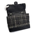 CHANEL AIRLINE HAND CHAIN SHOULDER BAG BLACK TWEED CAVIAR SKIN SILVER HARDWARE 90311263
