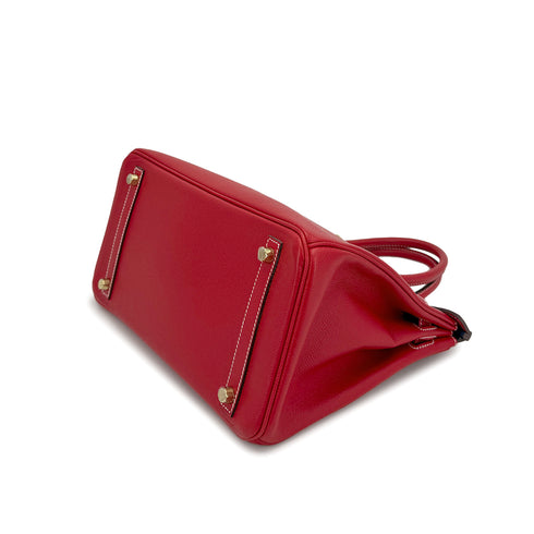 HERMES CANDY BIRKIN 30 ROUGE CASAQUE BLUE THALASSA VEAU EPSOM HAND BAG 2012 SQUARE P GOLD HARDWARE 90311264 - PURPOSE