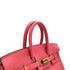 HERMES BIRKIN 25 ROSE AZALEE SWIFT HAND BAG D GOLD HARDWARE 90311292 - PURPOSE