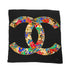 VINTAGE CHANEL SCARF GRIPOA BIJOU PATTERN BLACK SILK 90311299 - PURPOSE