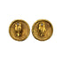 VINTAGE CHANEL EARRINGS 31 RUE CAMBON LOGO GOLD ACCESSORY 90312538