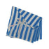 VINTAGE CHANEL SCARF RIBBON LOGO BLUE WHITE COTTON 90312710