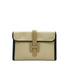 HERMÈS JIGE PM CLUTCH BAG ECRU GRAPHITE BISCUIT BOX CALF 2000 SQUARE D 90313411_japan