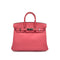 HERMES BIRKIN 25 ROSE DETE VEAU SWIFT HAND BAG 2020 Y PALLADIUM HARDWARE 90313845