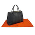 HERMES GARDEN PARTY PM GRAPHITE VEAU NEGONDA TOTE BAG 2007 SQUARE K 90313858