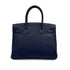 HERMES BIRKIN 30 BLUE NUIT TOGO HAND BAG 2016 X PALLADIUM HARDWARE 90313867