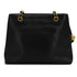 VINTAGE CHANEL TURN LOCK CHAIN TOTE BAG BLACK CAVIAR SKIN GOLD HARDWARE 90314371