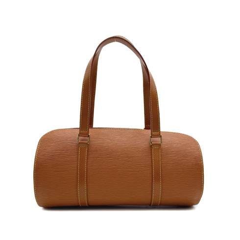 LOUIS VUITTON EPI SOUFFLOT HAND BAG LEATHER BROWN M52223 90314399