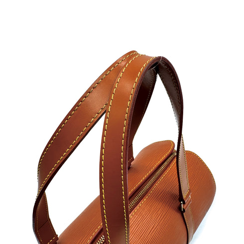 LOUIS VUITTON EPI SOUFFLOT HAND BAG LEATHER BROWN M52223 90314399