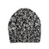 CHANEL KNIT HAT COCOMARK BLACK WHITE M RTW 90314405