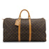 LOUIS VUITTON MONOGRAM KEEPALL 55 LUGGAGE BROWN M41424 90314414