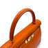 HERMES KELLY 28 RETORNE ORANGE VEAU GULLIVER HAND SHOULDER BAG 1993 CIRCLE W GOLD HARDWARE 90315621