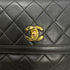 VINTAGE CHANEL MATELASSE CHAIN SHOULDER BAG DARK GREEN LAMB SKIN GOLD HARDWARE 90315623