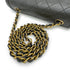 VINTAGE CHANEL MATELASSE CHAIN SHOULDER BAG DARK GREEN LAMB SKIN GOLD HARDWARE 90315623