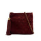 VINTAGE CHANEL FRINGE CHAIN SHOULDER BAG BROWN SUEDE GOLD HARDWARE 90316158