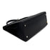 HERMES KELLY 35 SELLIER BLACK OSTRICH HAND SHOULDER BAG 1999 SQUARE C SILVER HARDWARE 90316160