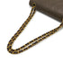VINTAGE CHANEL CLASSIC FLAP MEDIUM CHAIN SHOULDER BAG KHAKI LAMB SKIN GOLD HARDWARE 90317177