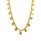 VINTAGE CHANEL LONG NECKLACE LOGO GOLD ACCESSORY 90317611