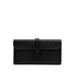 HERMES JIGE ELAN 29 BLACK VEAU SWIFT CLUTCH BAG 2018 C STAMP 90317768