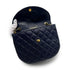 VINTAGE CHANEL MATELASSE BIG COCO CHAIN SHOULDER BAG NAVY LAMB SKIN GOLD HARDWARE 90317887