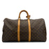 LOUIS VUITTON MONOGRAM KEEPALL 55 LUGGAGE BROWN M41424 90318284