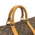 LOUIS VUITTON MONOGRAM KEEPALL 55 LUGGAGE BROWN M41424 90318284