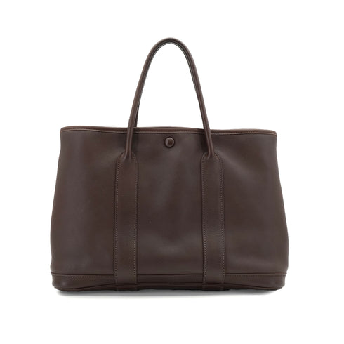 HERMES GARDEN PARTY TPM HAVANE VEAU GULLIVER HAND BAG 2005 SQUARE I 90318616