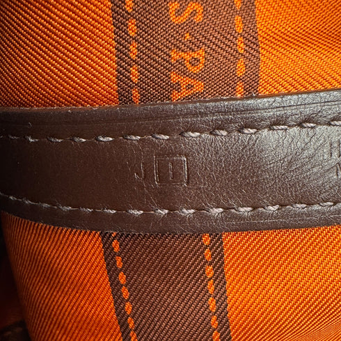 HERMES GARDEN PARTY TWILLY TPM HAVANE VEAU GULLIVER HAND BAG 2005 SQUARE I 90318616