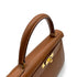 HERMES KELLY 28 SELLIER GOLD COUCHEVEL HAND SHOULDER BAG 1996 CIRCLE Z GOLD HARDWARE 90318741
