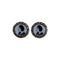 CHANEL EARRINGS MADEMOISELLE SILVER ACCESSORY 03P 90321049