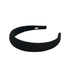CHANEL HEADBAND COCOMARK RHINESTONE BLACK TWEED HAIR ACCESSORY 90321123