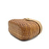 VINTAGE CHANEL COCOMARK TURN LOCK BASKET CHAIN SHOULDER BAG BEIGE RATTAN LAMB SKIN GOLD HARDWARE 90321145