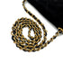 VINTAGE CHANEL MATELASSE CHAIN SHOULDER BAG BALCK SUEDE GOLD HARDWARE 90324286