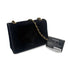 VINTAGE CHANEL MATELASSE CHAIN SHOULDER BAG BALCK SUEDE GOLD HARDWARE 90324286