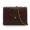 VINTAGE CHANEL MATELASSE BIG COCO CHAIN SHOULDER BAG BROWN LAMB SKIN GOLD HARDWARE 90327096